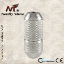 N304032-22mm Edelstahl Silber Tattoo Maschine Grip Tube Rücken Vorbau